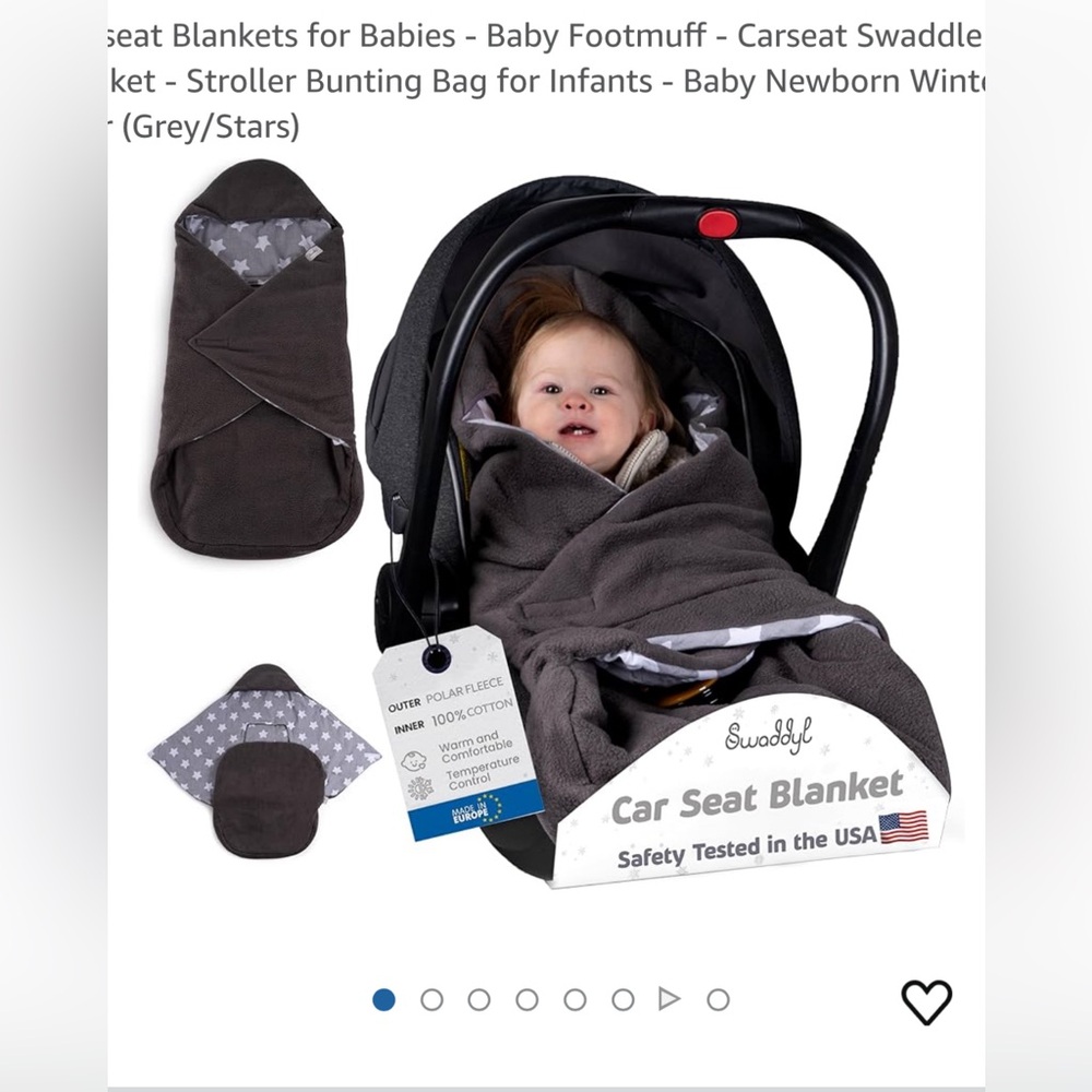 Car seat blanket